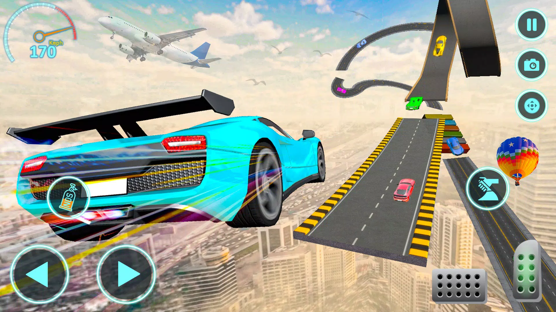 Real Car Stunt Game - GT Cars 螢幕截圖 1