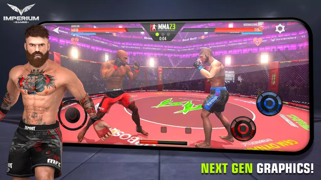 MMA - Fighting Clash 23 螢幕截圖 3