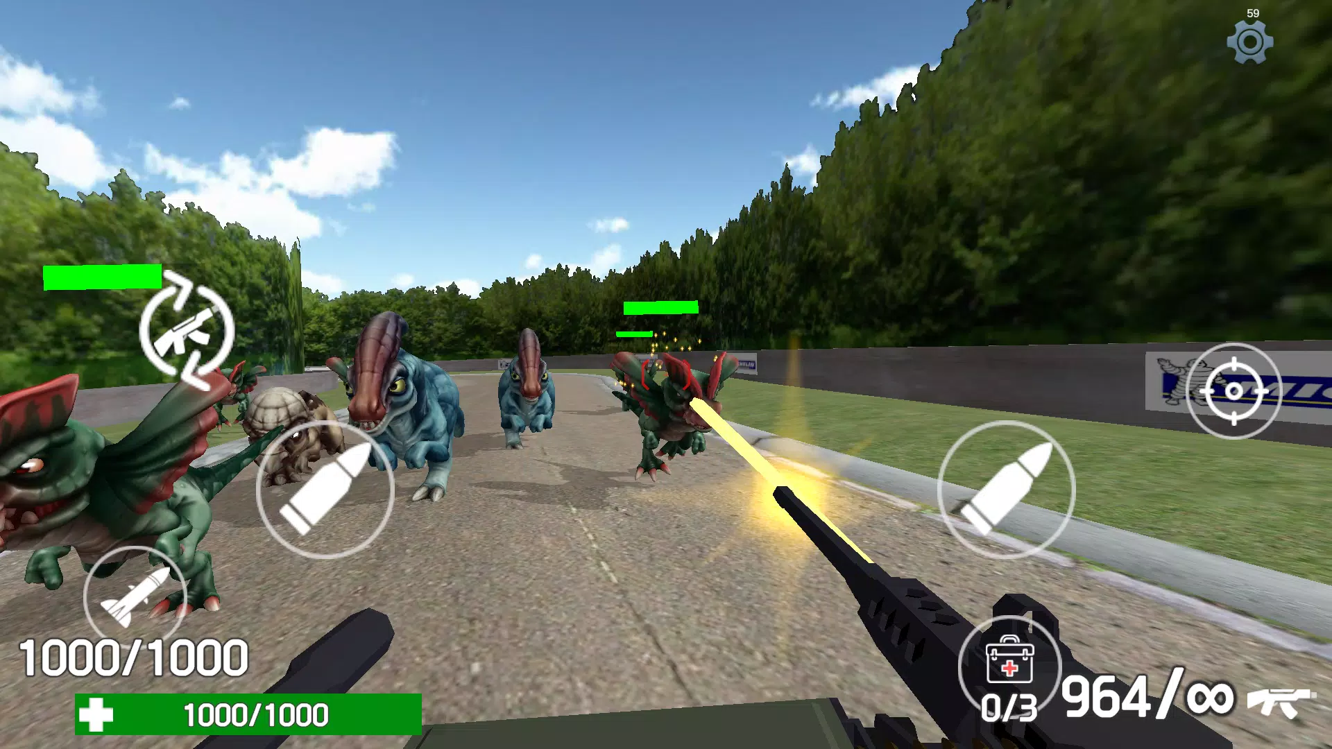 Dinosaur Park: Jurassic Chase 螢幕截圖 3