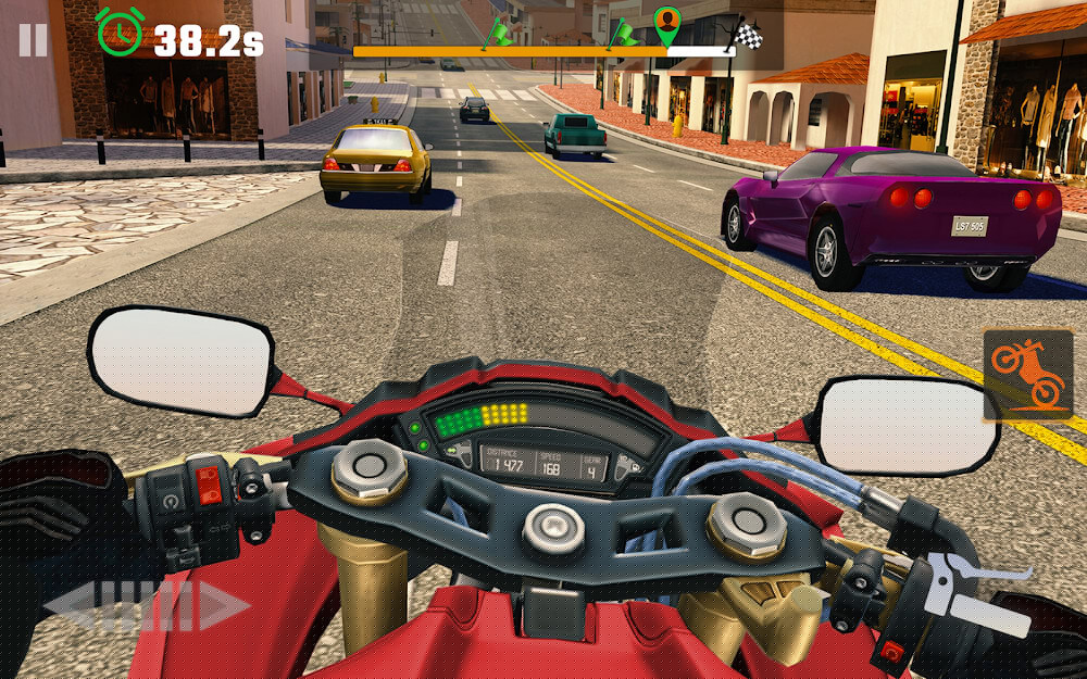 Moto Rider GO: Highway Traffic Mod ภาพหน้าจอ 2