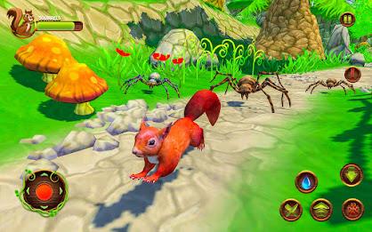 Forest Wild Squirrel Simulator 螢幕截圖 1
