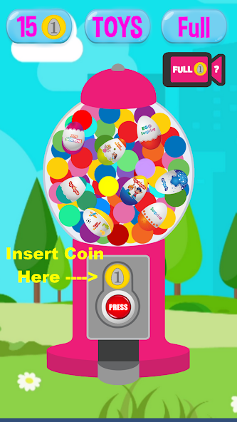 Surprise Eggs Vending Machine Mod Captura de tela 1