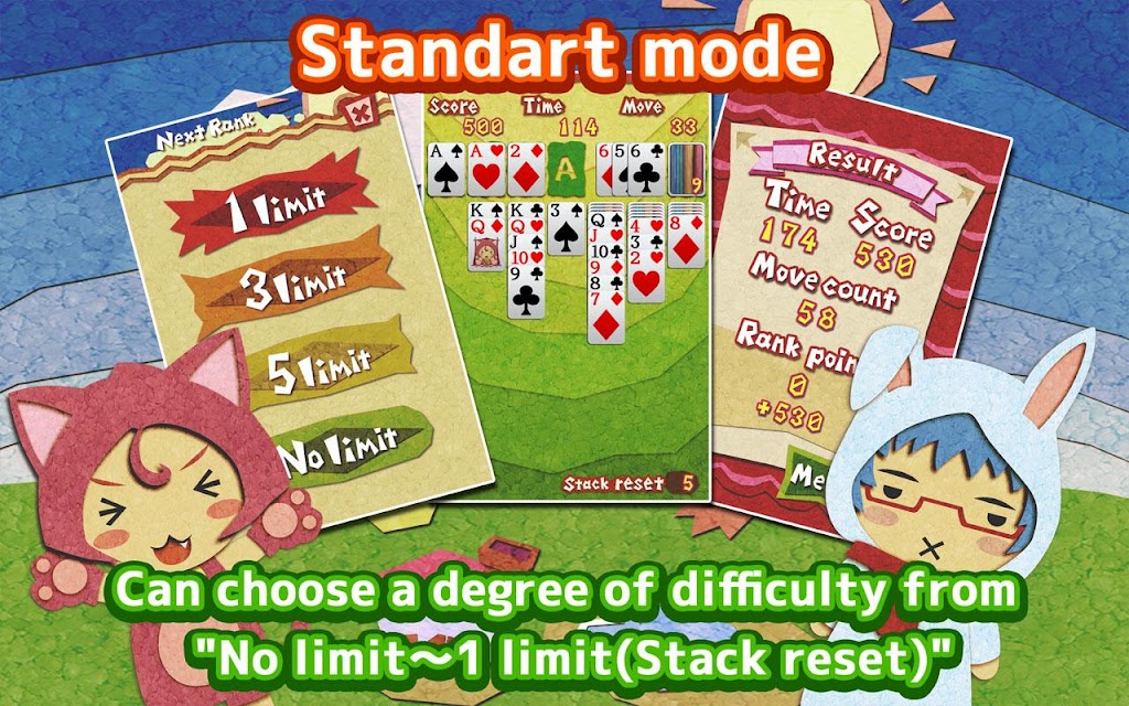 Let's Play Klondike Solitaire स्क्रीनशॉट 1