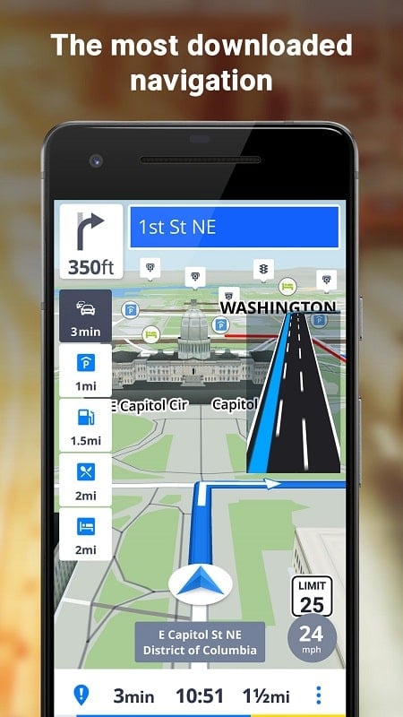 Sygic GPS नेविगेशन और मैप्स स्क्रीनशॉट 0