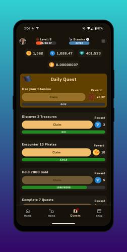 Crypto Treasures Capture d'écran 2