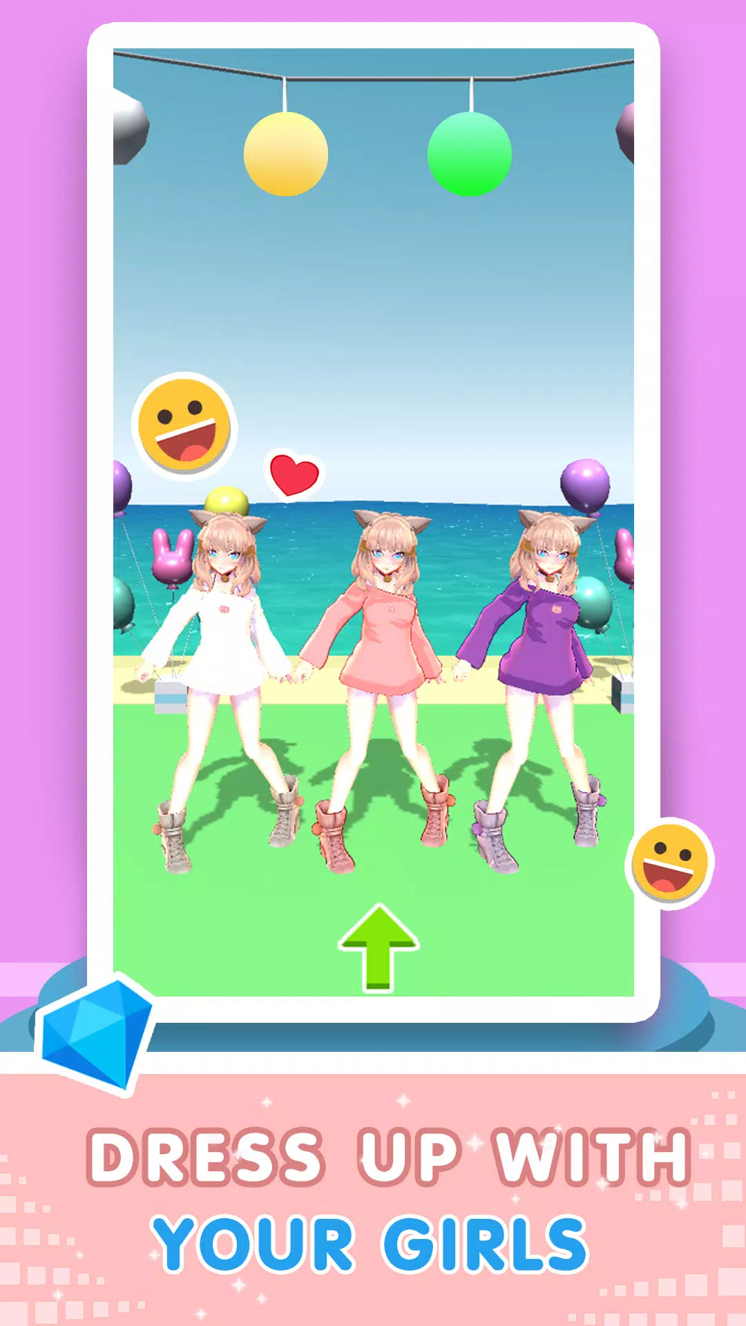 Flirt up - dress up hotties ဖန်သားပြင်ဓာတ်ပုံ 2