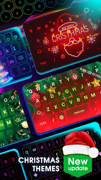 Neon LED Keyboard: Clavier LED Capture d'écran 2