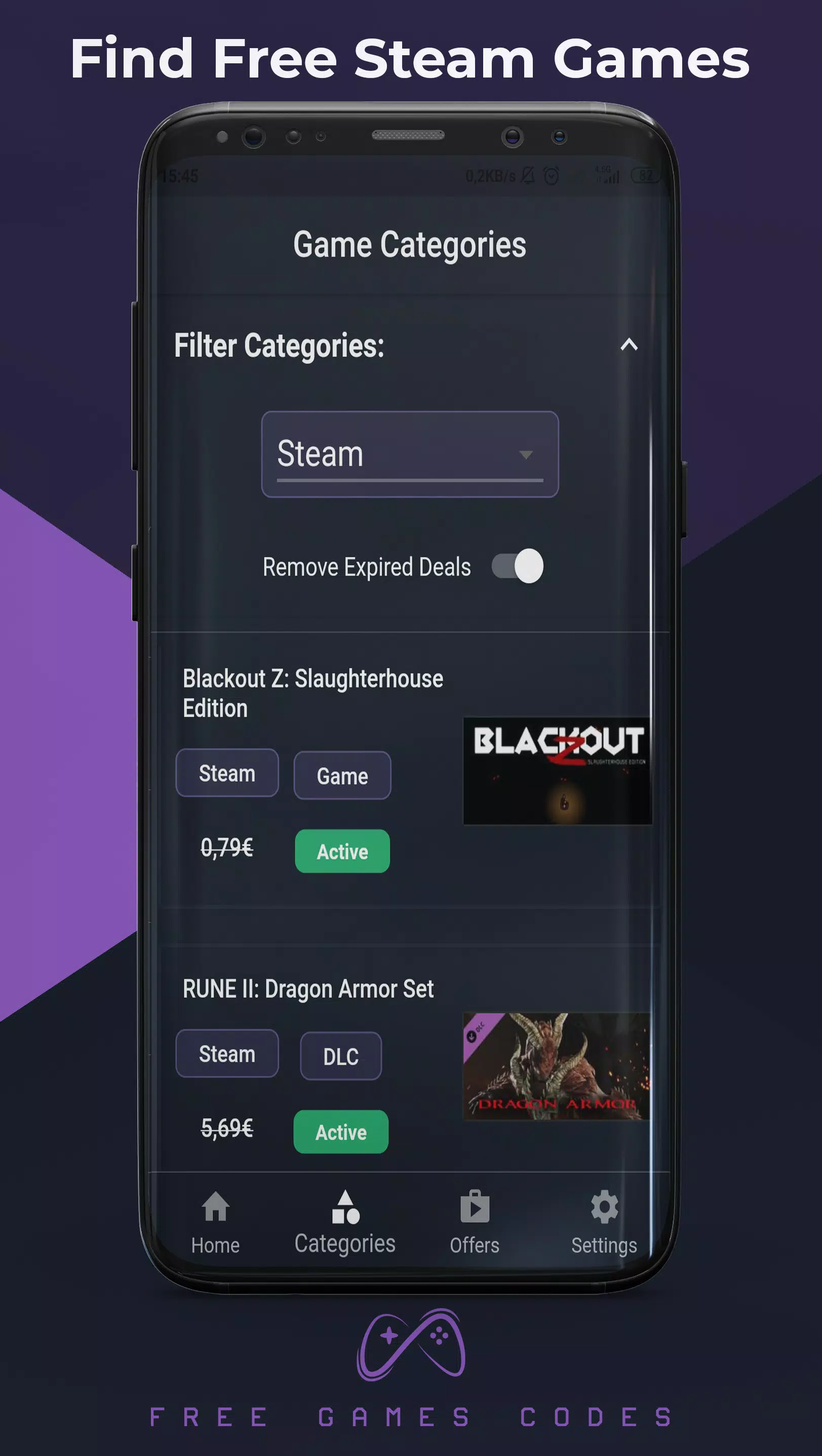 PC Games Alerts on Steam, Epic Capture d'écran 2