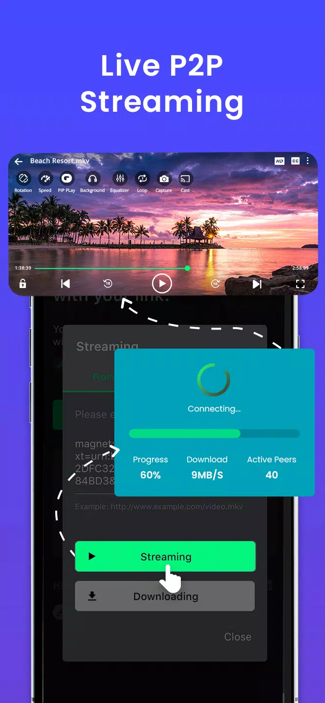 SPlayer - Fast Video Player 螢幕截圖 3