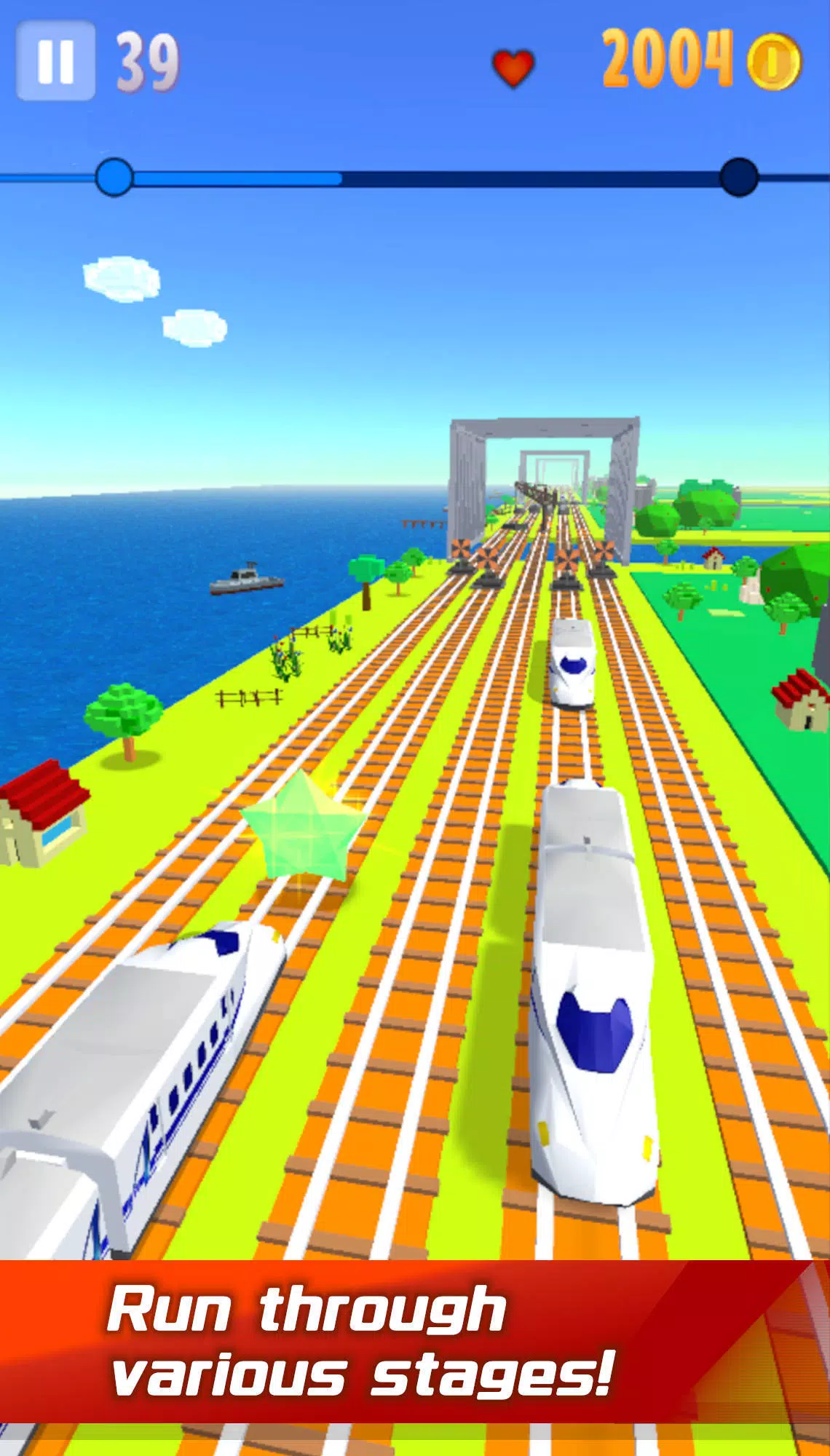 Super Train Run -Shinkansen- 螢幕截圖 1