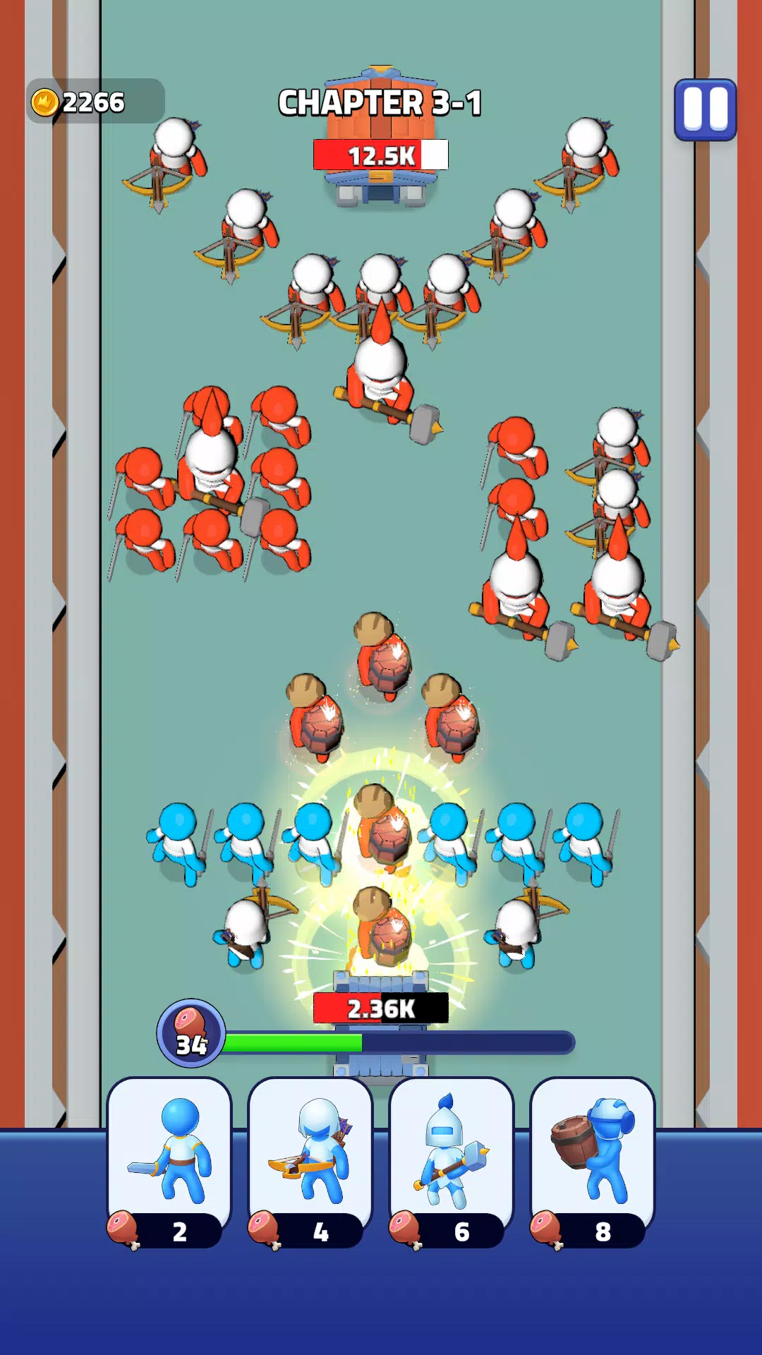 Warrior Clash 螢幕截圖 3