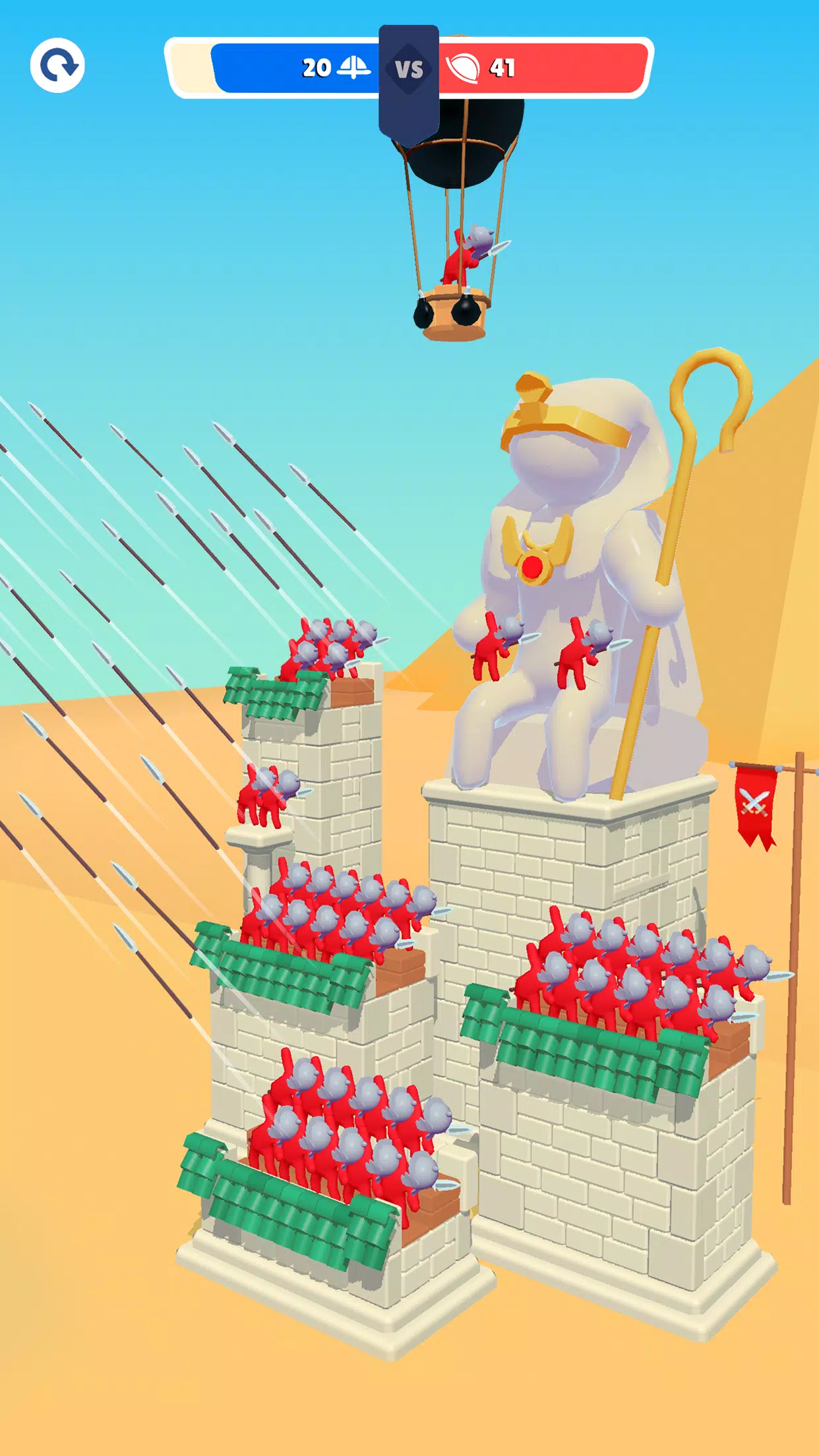 Archery Bastions 螢幕截圖 1