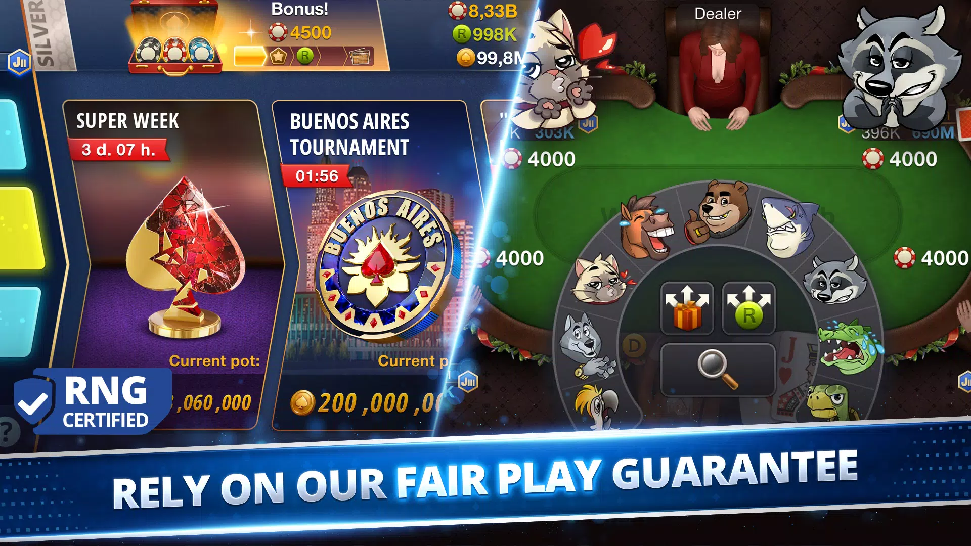City Poker Schermafbeelding 0