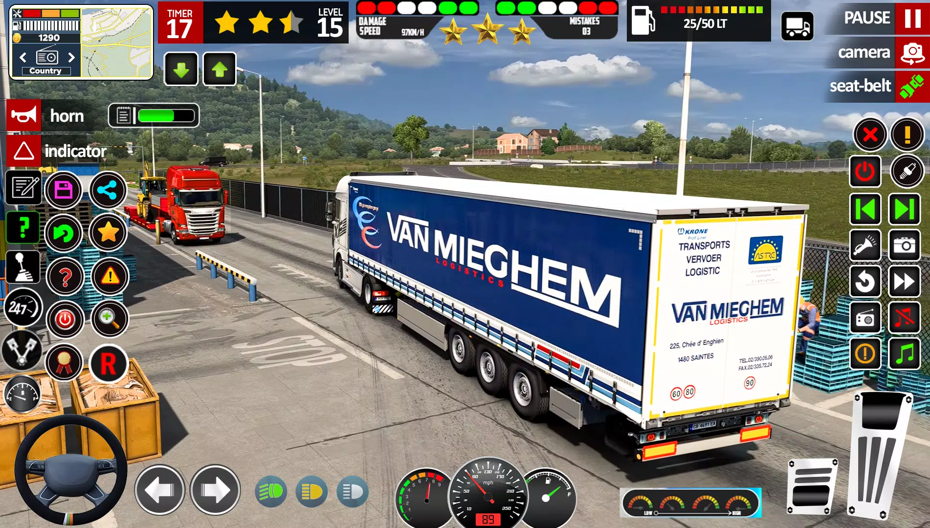 Truck Simulator: Truck Driver ဖန်သားပြင်ဓာတ်ပုံ 0