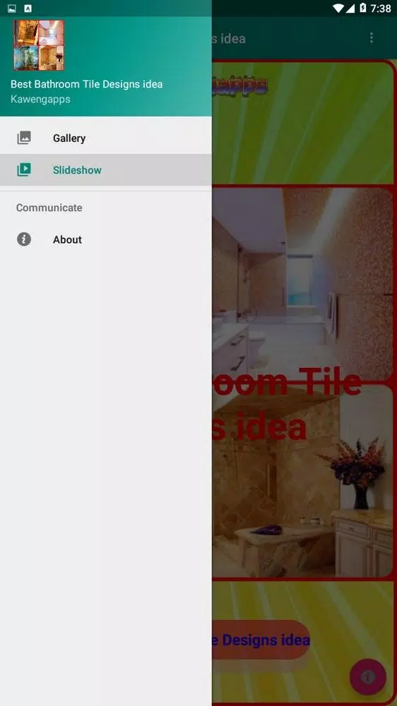 Best Bathroom Tile Designs ide 螢幕截圖 1