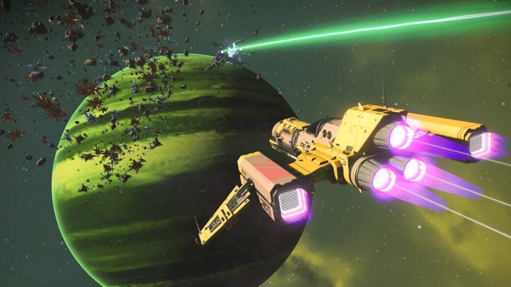 Géants du gaz sans homme ciel