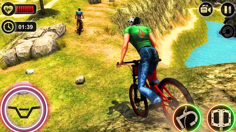 BMX Cycle Rider-Mountain Bike 螢幕截圖 3