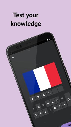 Country Flags: Geography Quiz Captura de pantalla 0