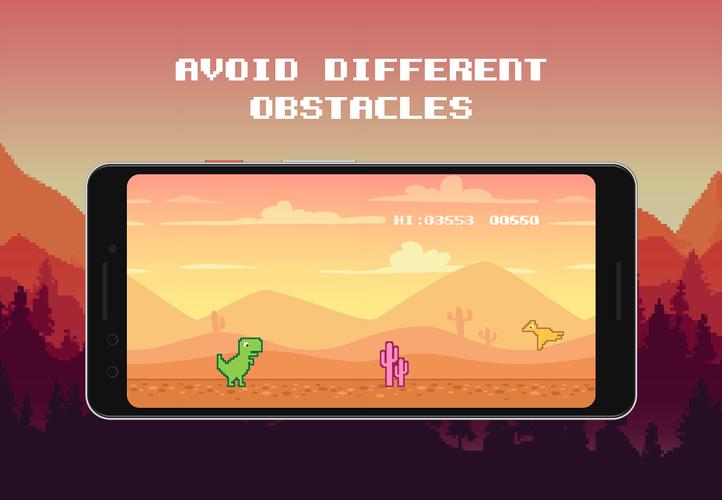 Dino - desert runner স্ক্রিনশট 1
