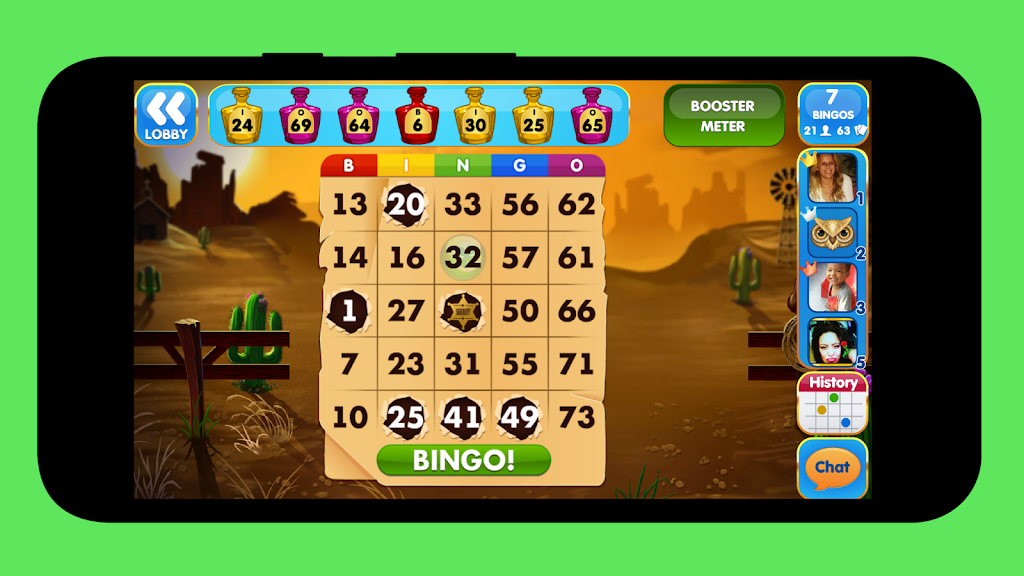 Offline bingo Captura de tela 1