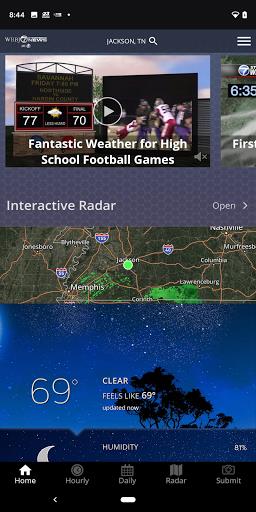 WBBJ Weather Tangkapan skrin 0