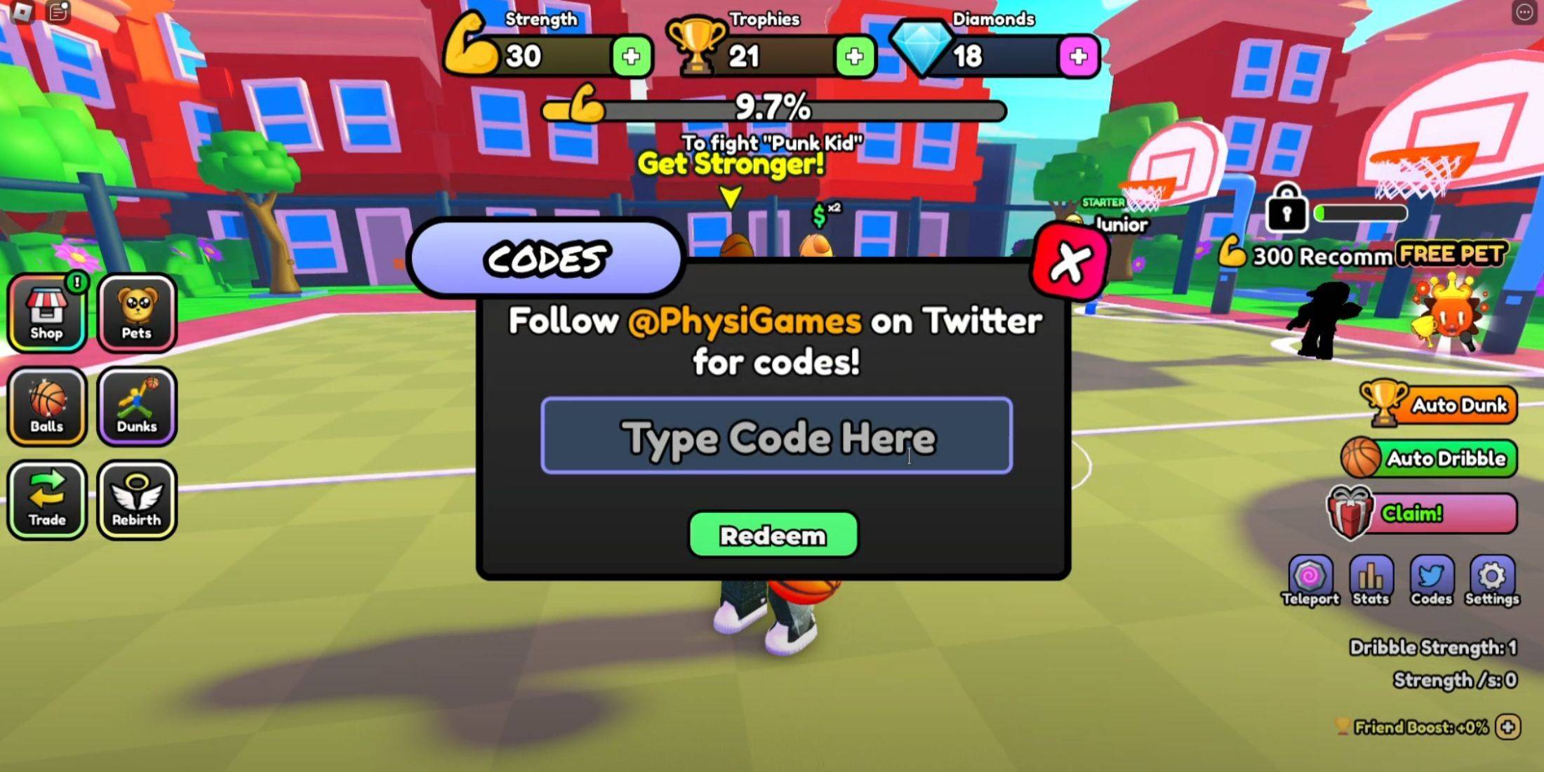 Redeeming Codes Image