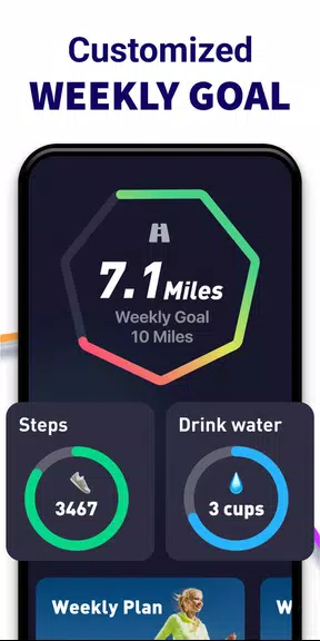 Running App - GPS Run Tracker ဖန်သားပြင်ဓာတ်ပုံ 2
