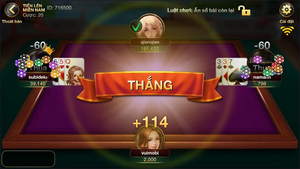 VUI MOBI - Cổng game bài online Capture d'écran 1