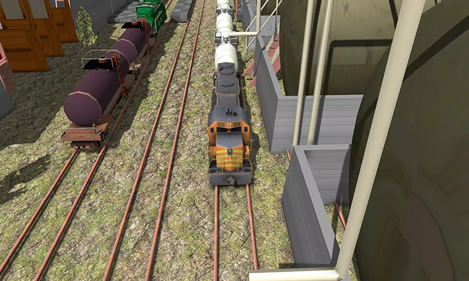 Oil Tanker Train Driving Sim Capture d'écran 2