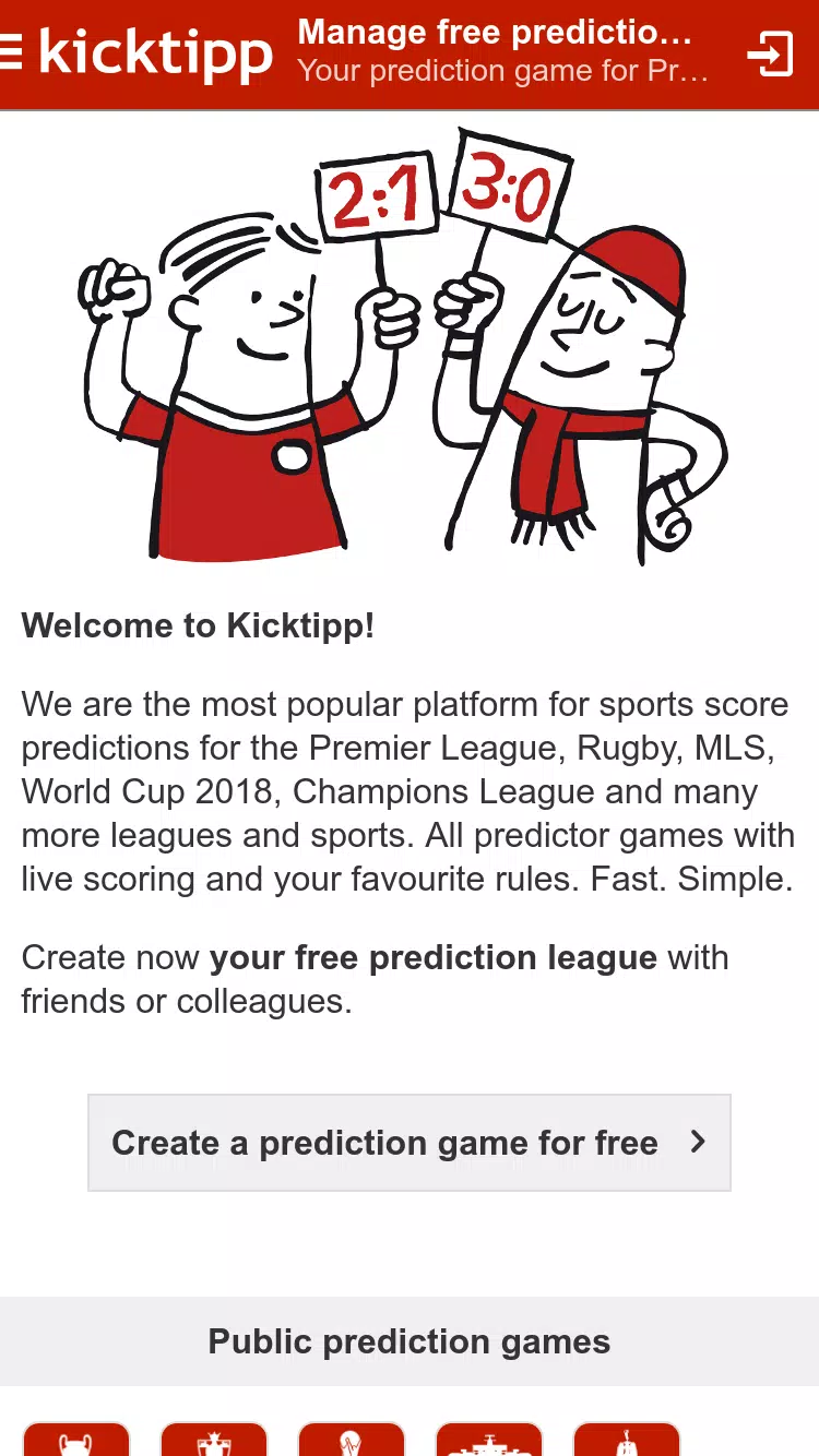 Kicktipp Screenshot 0