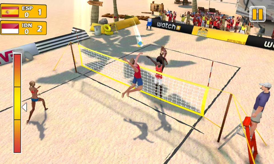 Beach Volleyball 3D 螢幕截圖 0