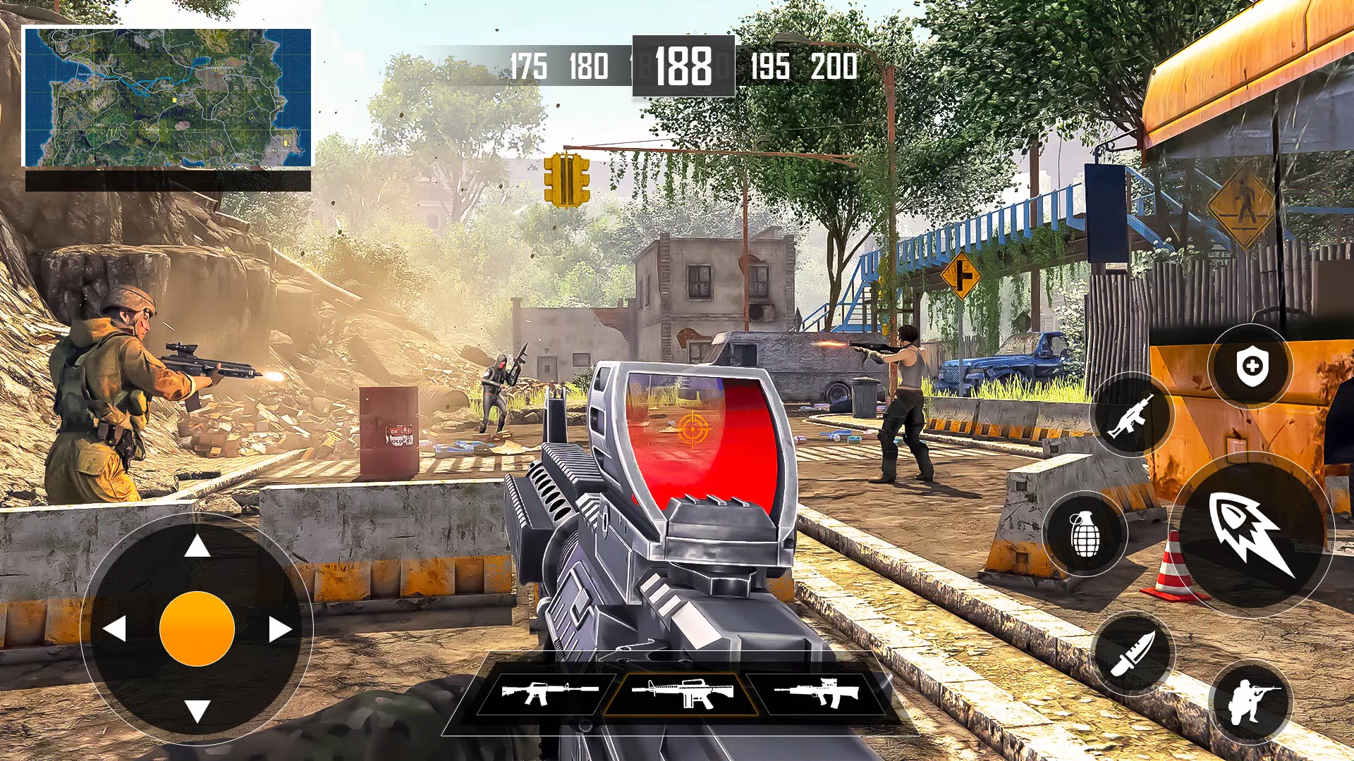 FPS Commando Mission- War Game 螢幕截圖 2