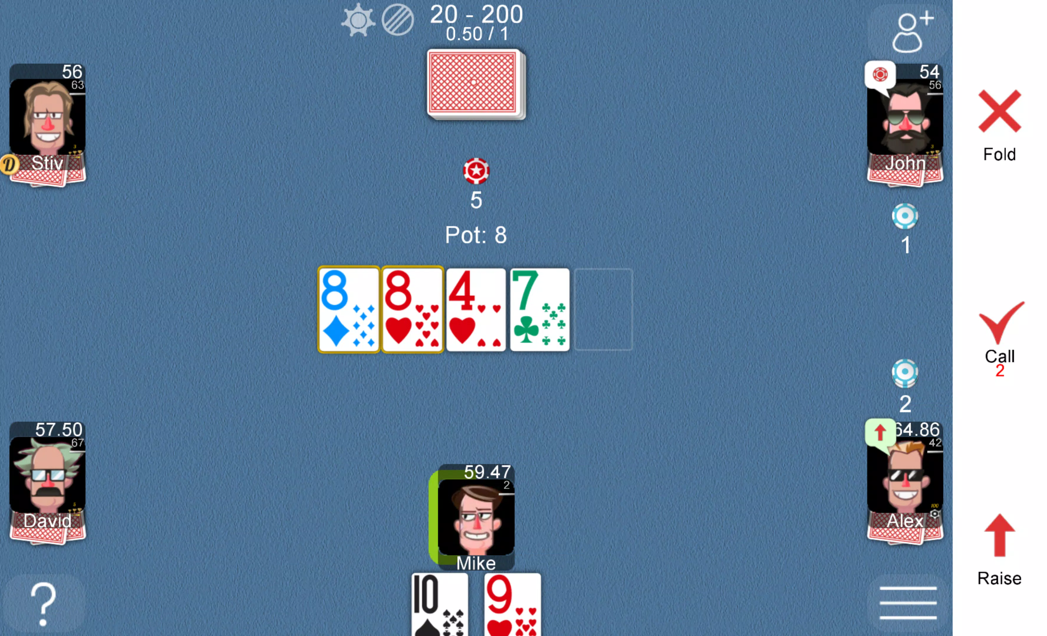 Poker Online 螢幕截圖 2