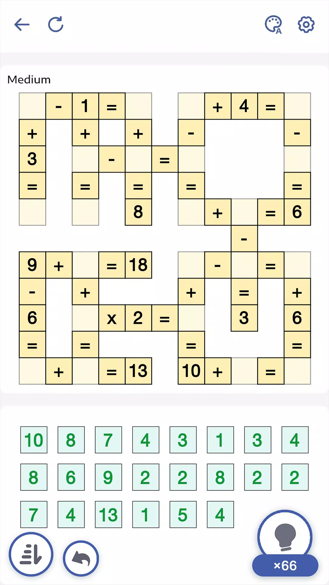 Crossmath - Math Puzzle Games Ekran Görüntüsü 2