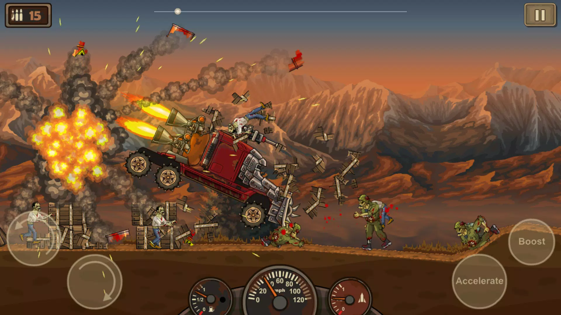 Earn to Die Lite 螢幕截圖 1