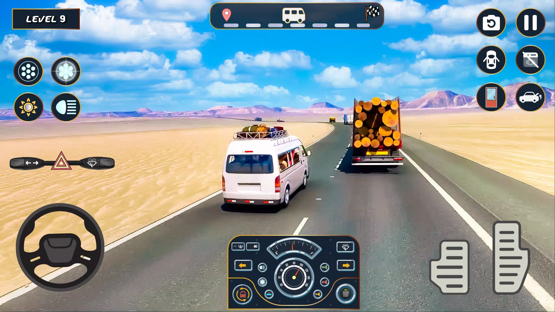 Van Simulator Dubai Van Games 螢幕截圖 2