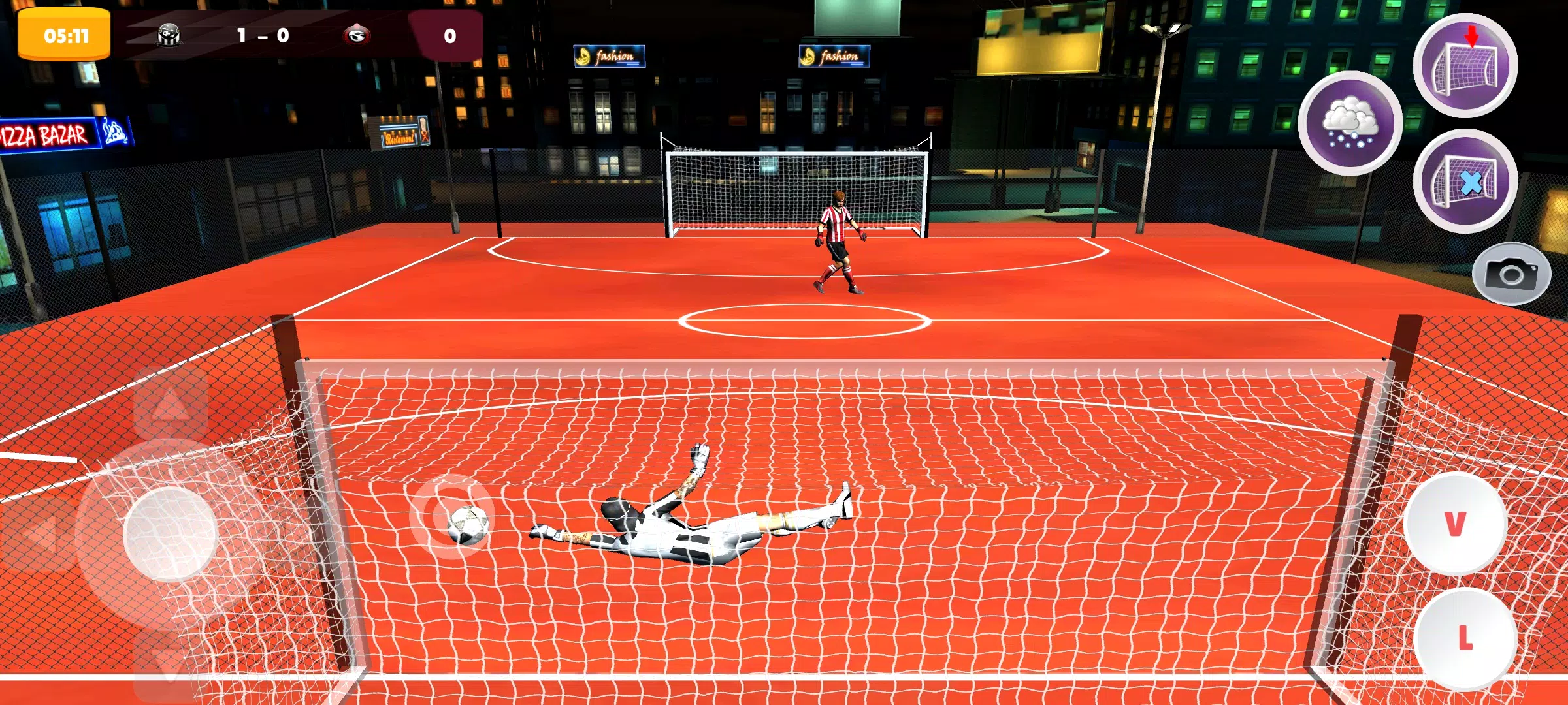 Goalie Wars Football Street 螢幕截圖 0