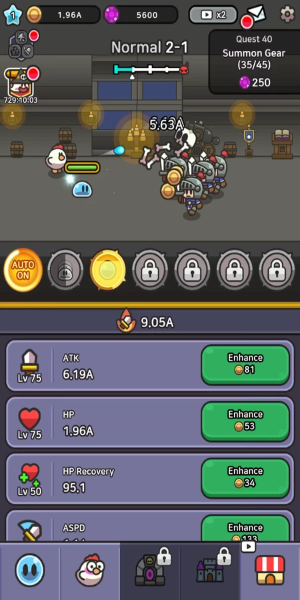 Legend of Slime Capture d'écran 2