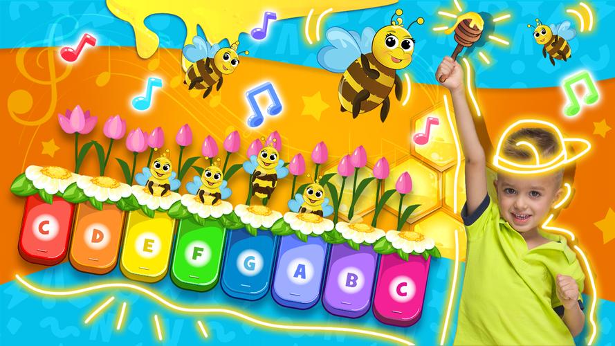 ウラドとニキ：キッズピアノ スクリーンショット 0