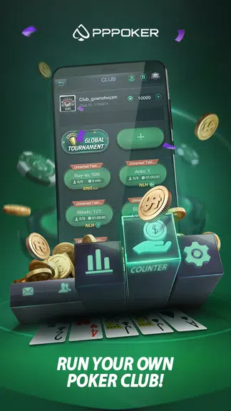 PPPoker-USA-Holdem,Omaha Tangkapan skrin 2