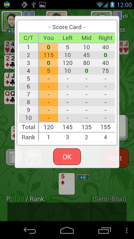 Contract / Shanghai Rummy Free Ekran Görüntüsü 2