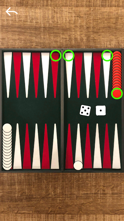 Narde Backgammon ဖန်သားပြင်ဓာတ်ပုံ 1