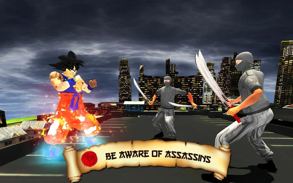 Super Goku Hero Xenoverse Saiyan Battle 螢幕截圖 1