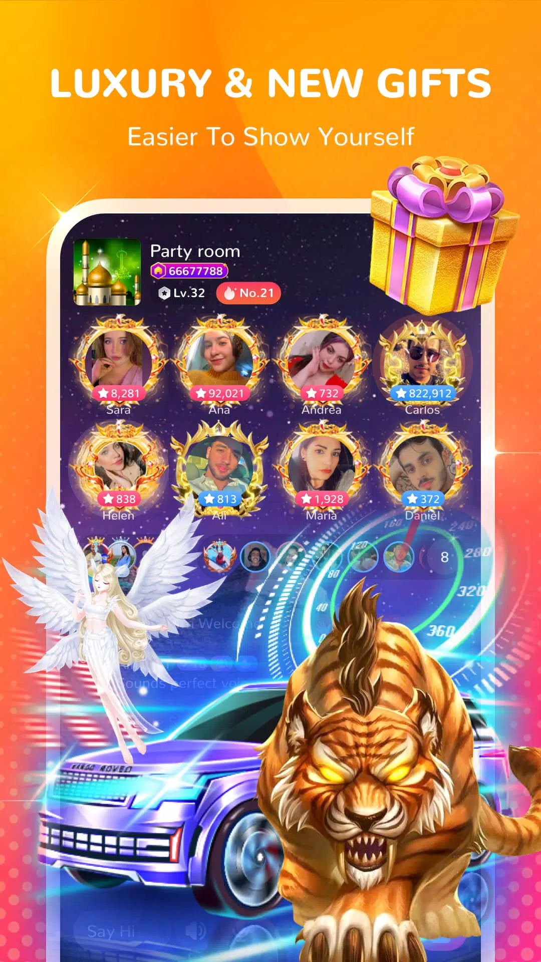 Honey Jar - Voice Chat & Party Capture d'écran 1