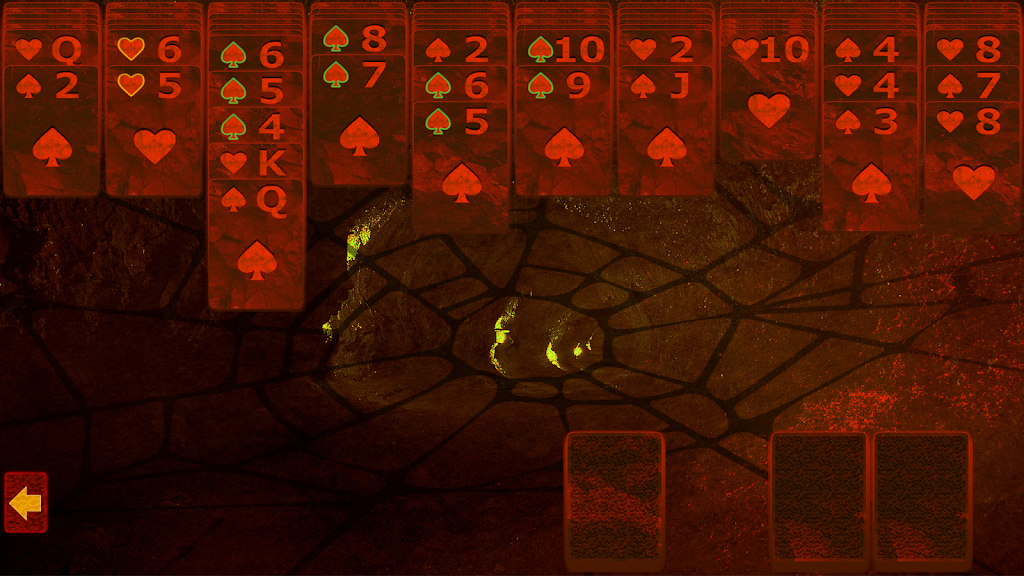Spider(solitaire) Captura de pantalla 1