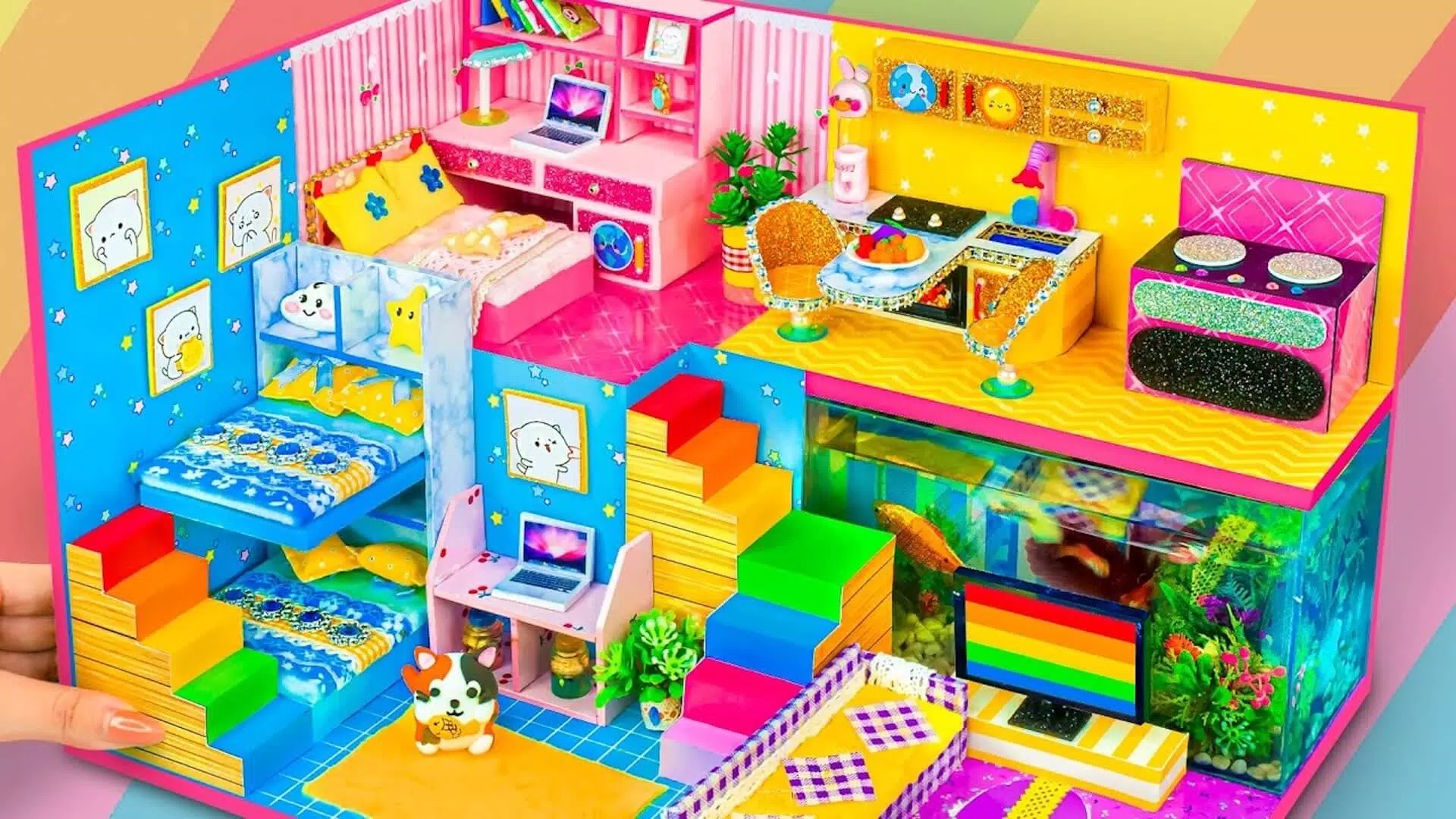 Girl Doll House Design Games 螢幕截圖 3