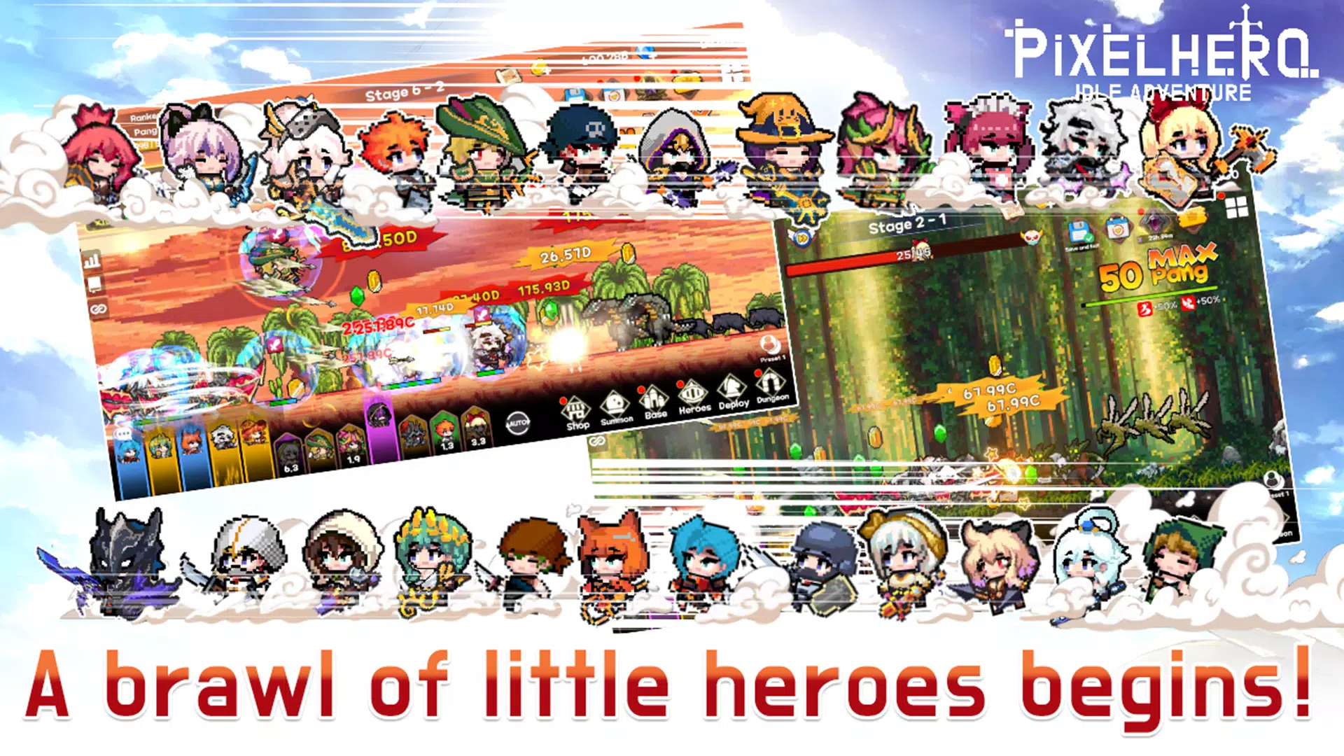 Pixel Heroes Idle Capture d'écran 0