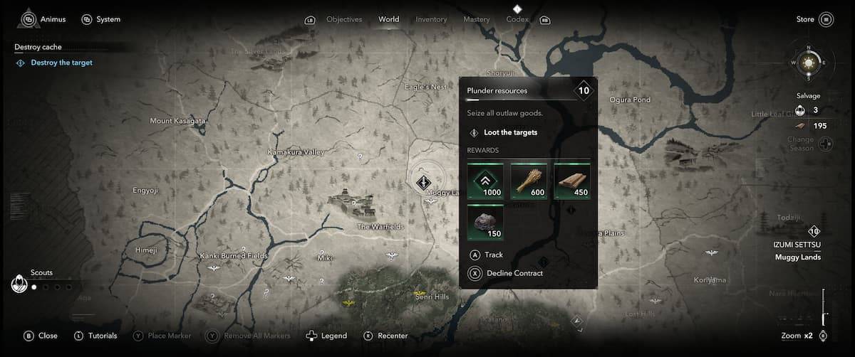 Assassin's Creed Shadows Contracts