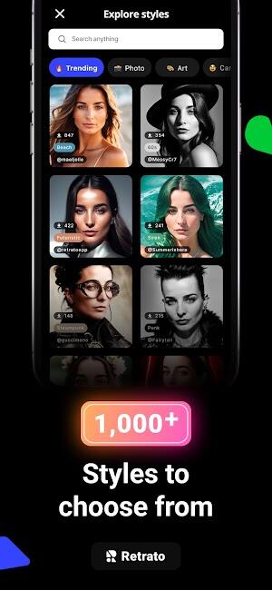 Retrato AI mod apk premium débloqué