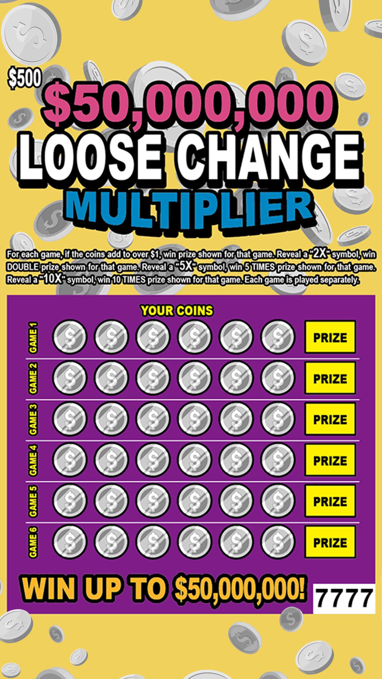 Scratch Off Lottery Scratchers Capture d'écran 1
